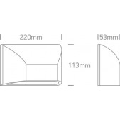 6W LED sieninis šviestuvas,...