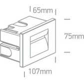 3,6W LED įleidžiamas...