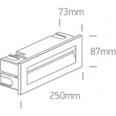 8,5W LED įleidžiamas...