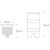 3W LED įleidžiamas į žemę...