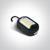 COB LED nešiojamas šviestuvas.