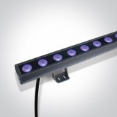 24x1,5W LED linijinis sienų...