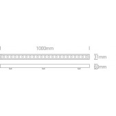 24x1W LED linijinis sienų...