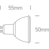 6W LED lemputė, GU10,...