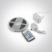 2W/m LED juosta, RGB, 5m...
