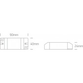 3,5-6W 700mA LED maitinimo...