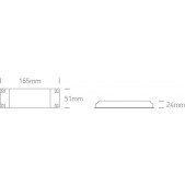 20-30W 500mA LED maitinimo...