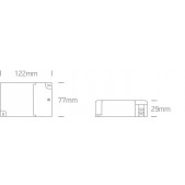32-50W 1200mA LED maitinimo...