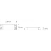 200W LED maitinimo...