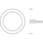 LED lemputė, T9, 3000K,...