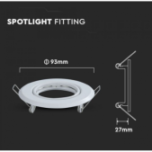 Įleidžiamas GU10 lemputės...