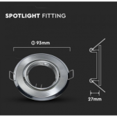 Įleidžiamas GU10 lemputės...