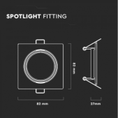 Įleidžiamas GU10 lemputės...