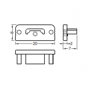 LED juostos profilio...