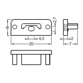 LED juostos profilio...