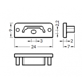 LED juostos profilio...