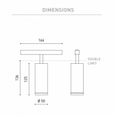12W šviestuvas į magnetines...