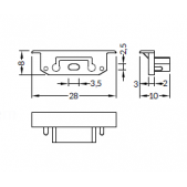 LED juostos profilio...
