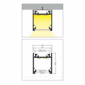 3m LED juostos profilis...