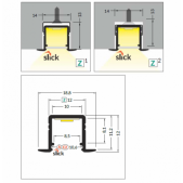 3m LED juostos profilis...