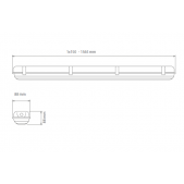 52W LED šviestuvas WARS...