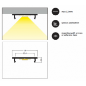 3m LED juostos profilis...