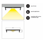 3m LED juostos profilis...