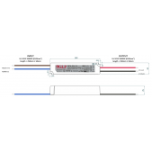 24W LED Maitinimo šaltinis...