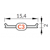 LED juostos profilio...