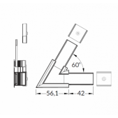 LED juostos profilio...