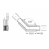 LED juostos profilio...