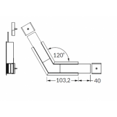 LED juostos profilio...