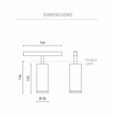 12,6W šviestuvas į...