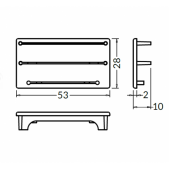 LED juostos profilio LOWI...