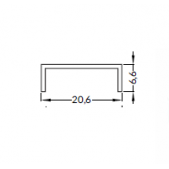 3m LED juostos profilio...