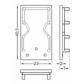 LED juostos profilio...