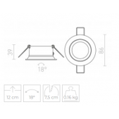 Įleidžiamas šviestuvas...