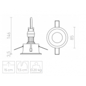 Įleidžiamas šviestuvas...