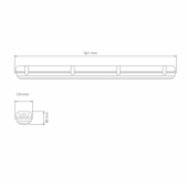 24W LED šviestuvas WARS...