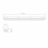 49W LED šviestuvas WARS...