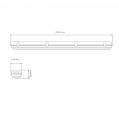 60W LED šviestuvas WARS,...