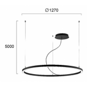 61W pakabinamas šviestuvas...