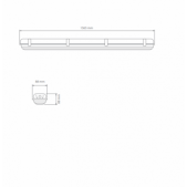 52W LED šviestuvas WARS...