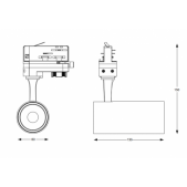 15W šviestuvas į bėgelį...