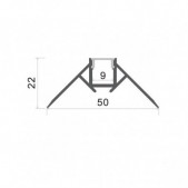 2m LED juostos užglaistomas...