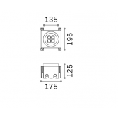 11W įleidžiamas lauko...
