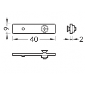 LED profilio tvirtinimo...