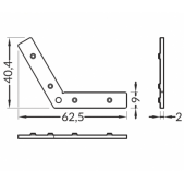 LED profilio 120 laipsnių...
