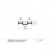 1m LED profilis COMBO30-03,...