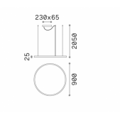 53W pakabinamas šviestuvas...